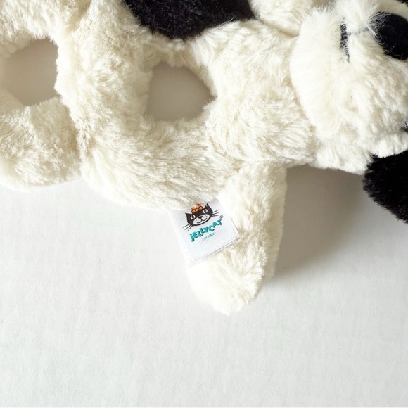 Jellycat Plush Puppy Dog Rattle Baby Toy - Picture 4 of 5